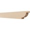 Ekena Millwork 4in. W x 6in. H x 36in. L Alpine Woodgrain TimberThane Rafter Tail, Primed Tan RFTUR04X06X36ALPRCPR - alternate 1